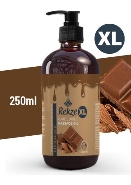 Yenilebilir Çikolata Masaj Yağı 250 ml