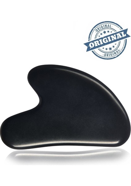 Obsidyen Gua Sha Masaj Taşı