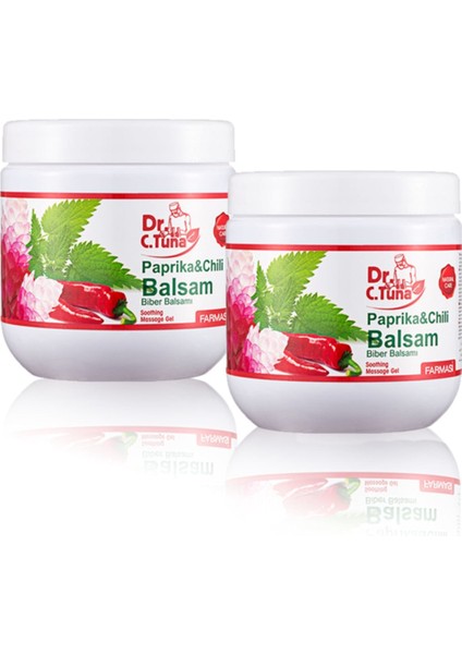 Dr C. Tuna Biberli Masaj JELI-500ML 2'li Set
