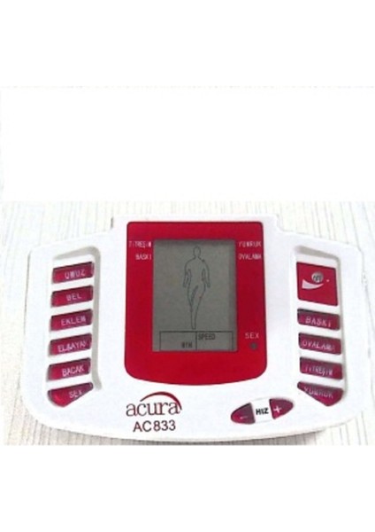 Ultra Masaj Aleti Fizik Tens Cihazı