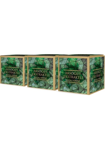 3 Adet Aksöğüt Ekstraktlı Masaj Kremi 100 ml