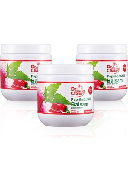 Dr C. Tuna Biberli Masaj JELI-500ML 3'lü Set