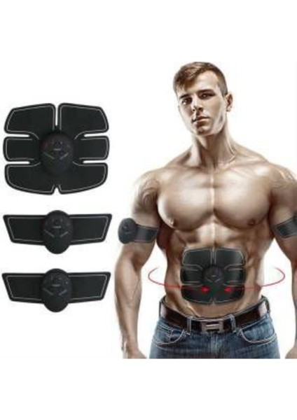 Vücut Geliştirici Elektronik Kemer Gym Masaj Aleti Fitnes Spor Aleti