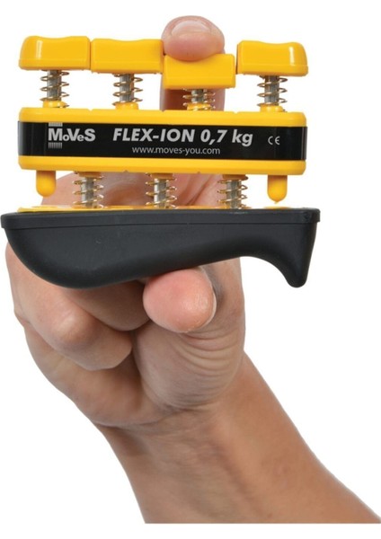 Sarı Digi-Flex Yaylı El Parmak Kuvvetlendirici