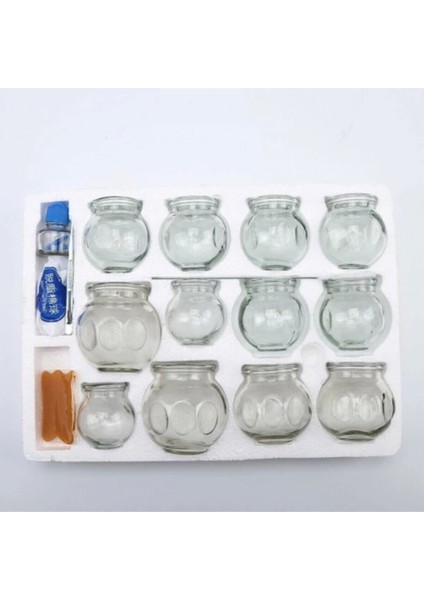 Cam Kupası Masaj Seti