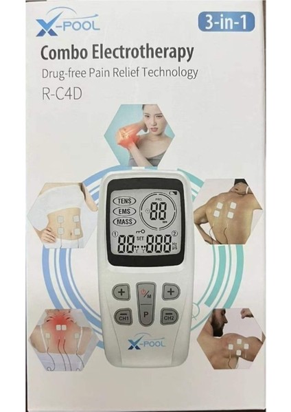 Güçlendirme Fizik Tens Ems Masaj Cihazı