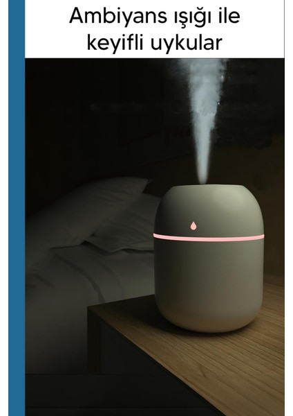 Damla Model Hava Nemlendirici Buhar Makinesi Yeşil fiyatları