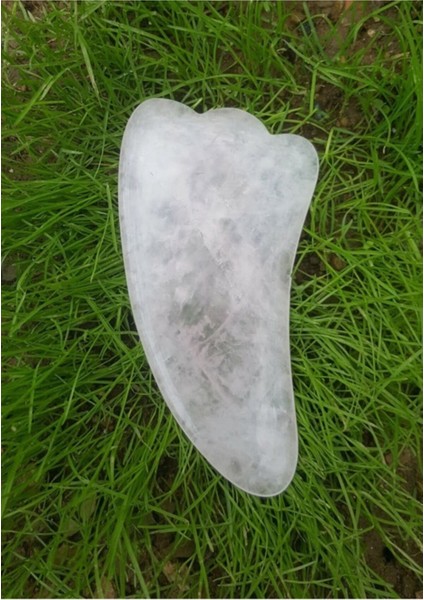 Gua Sha Pembe Kuvars Taşı Masaj Aleti