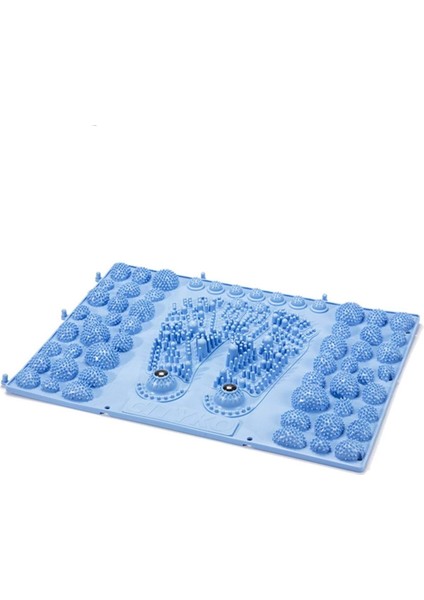 Refleksoloji Ayak Uyarıcı Duyu Matı Mavi, Acupressure Ayak Paspası