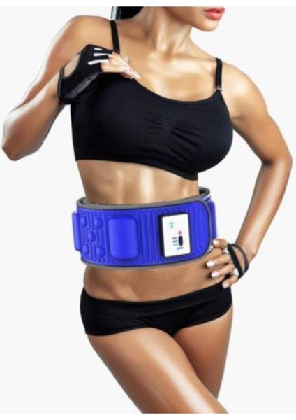 5 Motorlu 7 Programlı Titreşimli Masaj Kemeri