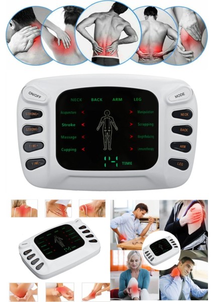 Elektro Manyetik Dalgalarla Kasları Dinlendiren ve Ağrısını Alan Sağlıklı Dijital Ekran Tens Cihazı