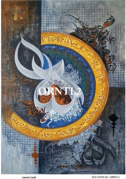 Pirinç Dekopaj Kağıdı Orntl2