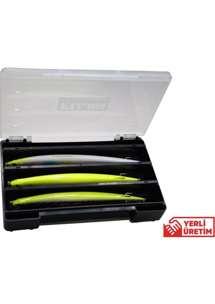 Tackle Box  FTB210DS 21CM Çift Taraflı Maket Balık Kutusu