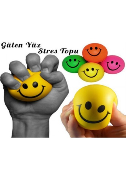 Gülen Yüz Stres Topu