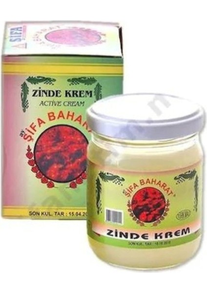 Zinde Masaj Kremi