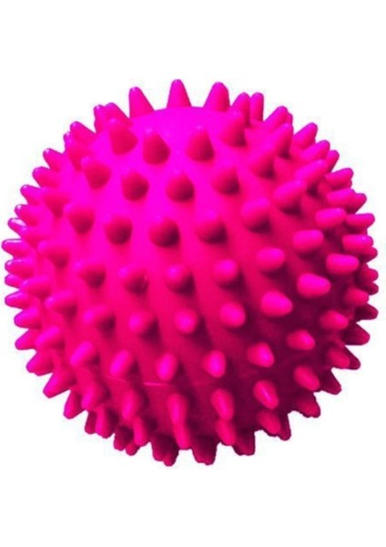 Pembe Dikenli Duyu El Ayak Vücut Egzersiz Masaj Topu Pembe