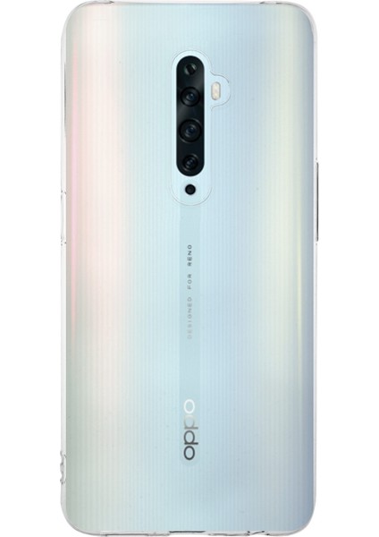Oppo Reno 2z Kapak 1mm Süper Silikon Şeffaf Kılıf