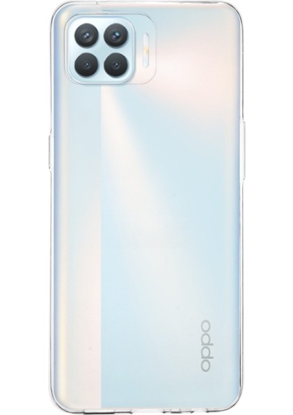 Oppo Reno 4 Lite Kapak 1mm Süper Silikon Şeffaf Kılıf