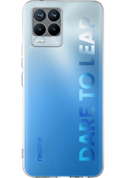 Realme 8 Pro Kapak 1mm Süper Silikon Şeffaf Kılıf