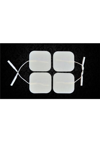 Tens Cihazı Paleti Elektrodu Kablo Girişli 4'lü 5x5 cm