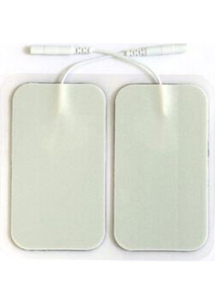 Tens Cihazı Kablolu Yedek Elektrot 5x9 cm Tens Pedi 4 Lü Elektrod