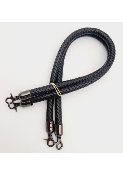 Siyah Örme Çanta Sapı Füme Metal modelleri