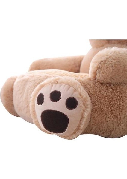 Sevimli Karikatür Şekli Çocuk Kanepe Sandalye Yumuşak Peluş Toddler Koltuk Toddler Mobilya Oturma Odası Yatak Odası (Haki) (Yurt Dışından) fırsatları