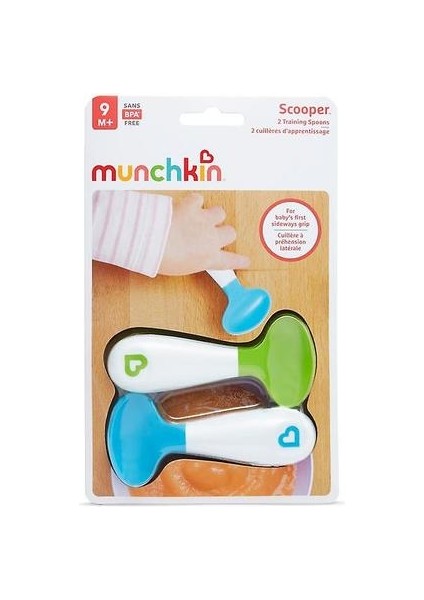 Munchkin Scooper Kaşık 2pk Her Iki Set Sağlandı (Yurt Dışından)