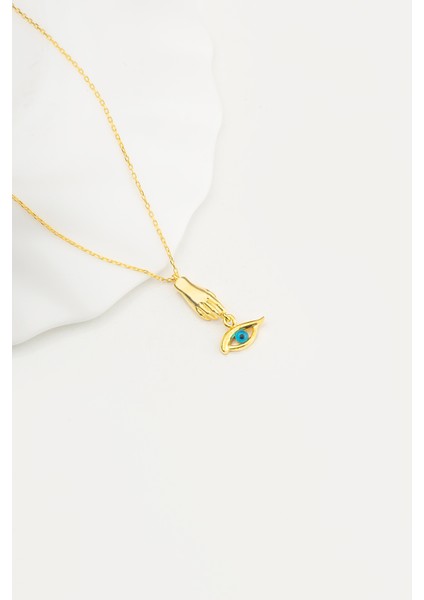 925 Ayar Gümüş Ellerimdeki Göz Kolye fiyatları