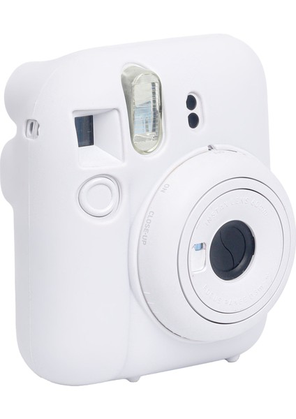 Instax Mini 12 Beyaz Fotoğraf Makinesi - 10'lu Film - Kıskaçlı Stand - Mini Albüm ve Silikon Kılıf Seti modelleri