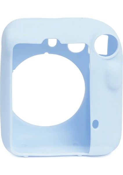 Instax Mini 12 Mavi Fotoğraf Makinesi - 10'lu Film - Kıskaçlı Stand - Mini Albüm ve Silikon Kılıf Seti fırsatları