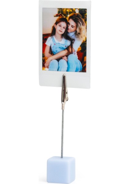 Instax Mini 12 Mavi Fotoğraf Makinesi - 10'lu Film - Kıskaçlı Stand - Mini Albüm ve Silikon Kılıf Seti indirimleri