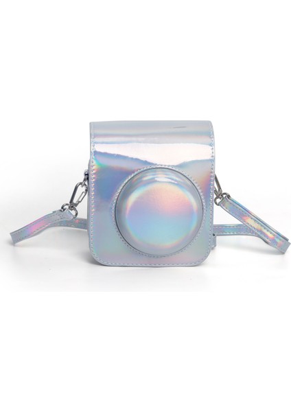 Instax Mini 12 Beyaz Fotoğraf Makinesi - 10'lu Film ve Parlak Kılıf Seti