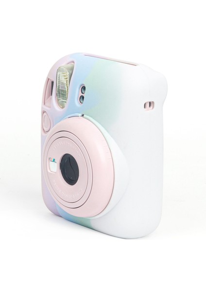 Instax Mini 12 Makine Uyumlu Renkli Koruyucu Silikon Kılıf