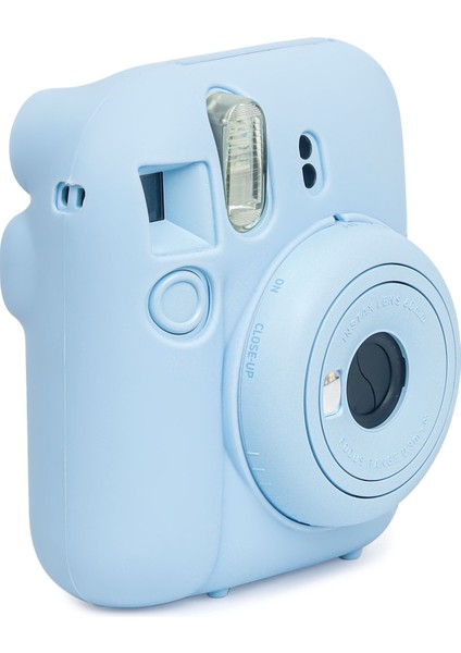 Instax Mini 12 Makine Uyumlu Mavi Koruyucu Silikon Kılıf fırsatları