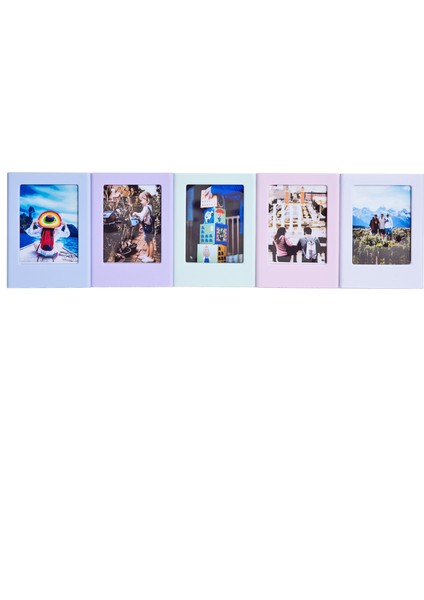 Instax Mini Film Uyumlu Mavi Mıknatıslı Fotoğraf Çerçevesi fiyatları