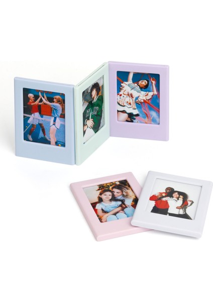 Instax Mini Film Uyumlu Yeşil Mıknatıslı Fotoğraf Çerçevesi modelleri