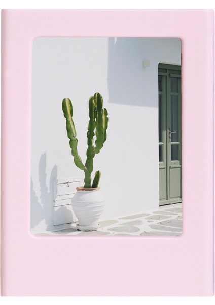 Instax Mini Film Uyumlu Pembe Mıknatıslı Fotoğraf Çerçevesi