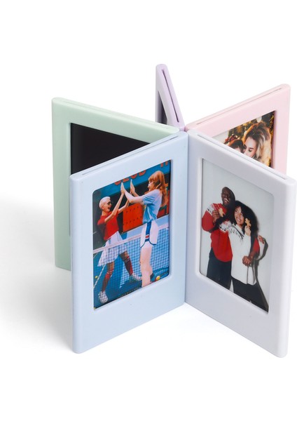 Instax Mini Film Uyumlu Pembe Mıknatıslı Fotoğraf Çerçevesi modelleri