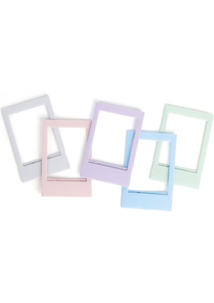 Instax Mini Film Uyumlu Pembe Katlanılabilir Fotoğraf Çerçevesi modelleri
