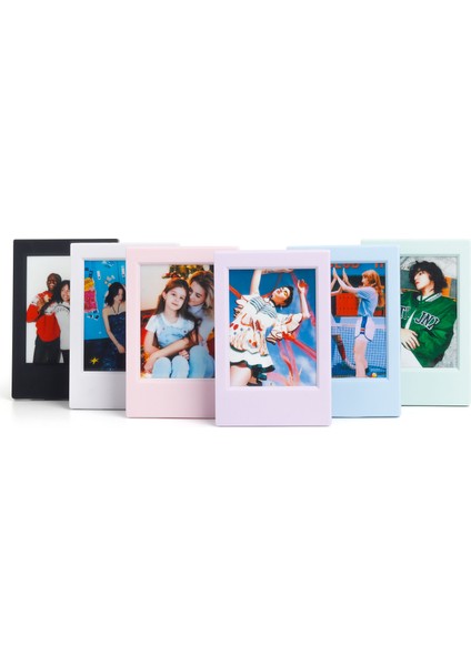 Instax Mini Film Uyumlu Lila Klasik Fotoğraf Çerçevesi modelleri