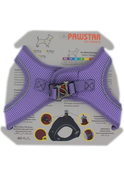 Air-Mesh Lilac Köpek Göğüs Tasması indirimleri