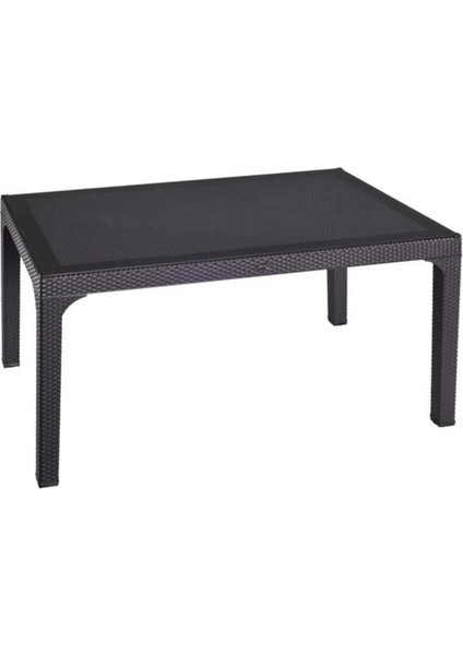 90x150 Olympia Rattan Masa | Bahçe & Balkon Masası
