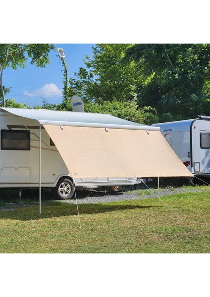 390CM Karavan Tentesi Ön Uzatma Gölgelik Perde