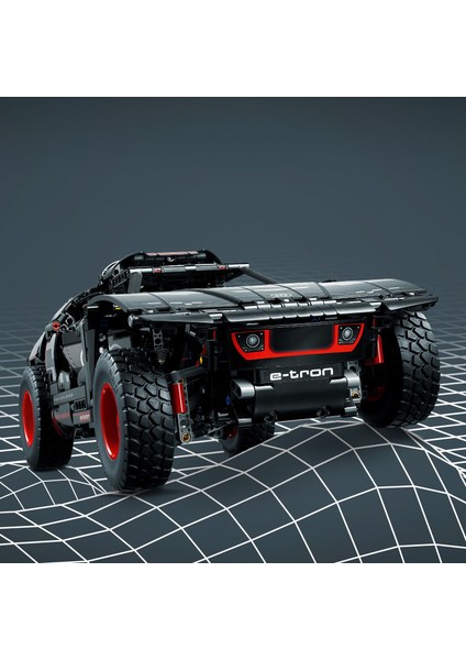 Technic Audi Rs Q E-Tron 42160 - 10 Yaş ve Üzeri Uzaktan Kumandalı Ralli Arabalarını Seven Çocuklar Için Yaratıcı Oyuncak Yapım Seti (914 Parça)