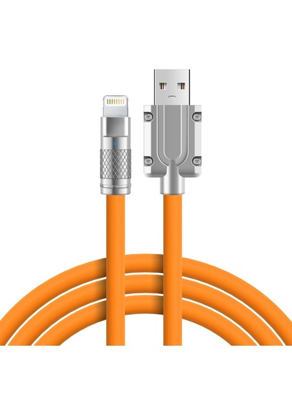 BN58 iPhone Uyumlu 120W Watt 6A Süper Hızlı Şarj Data Kablosu 1 Metre Ios Kablo