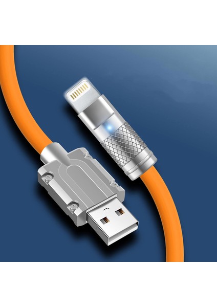 BN58 iPhone Uyumlu 120W Watt 6A Süper Hızlı Şarj Data Kablosu 1 Metre Ios Kablo fırsatları
