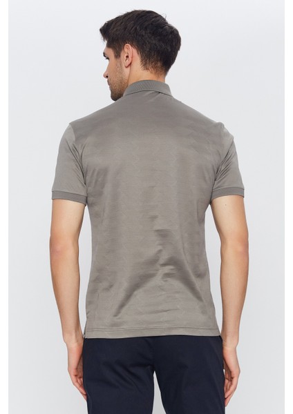 Erkek Antrasit Jakarlı Kısa Kol Polo Yaka T-Shirt fırsatları