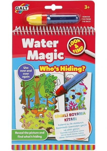 Sihirli Kitap (Water Magic) Kim Saklanıyor? 3 Yaş+