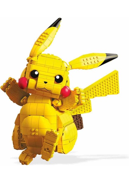 Pokémon - Jumbo Pikachu Figürü, 6 Yaş Ve Üzeri İçin İdeal Yapı Oyuncakları Fvk81